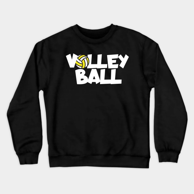 Volleyball ball Crewneck Sweatshirt by maxcode